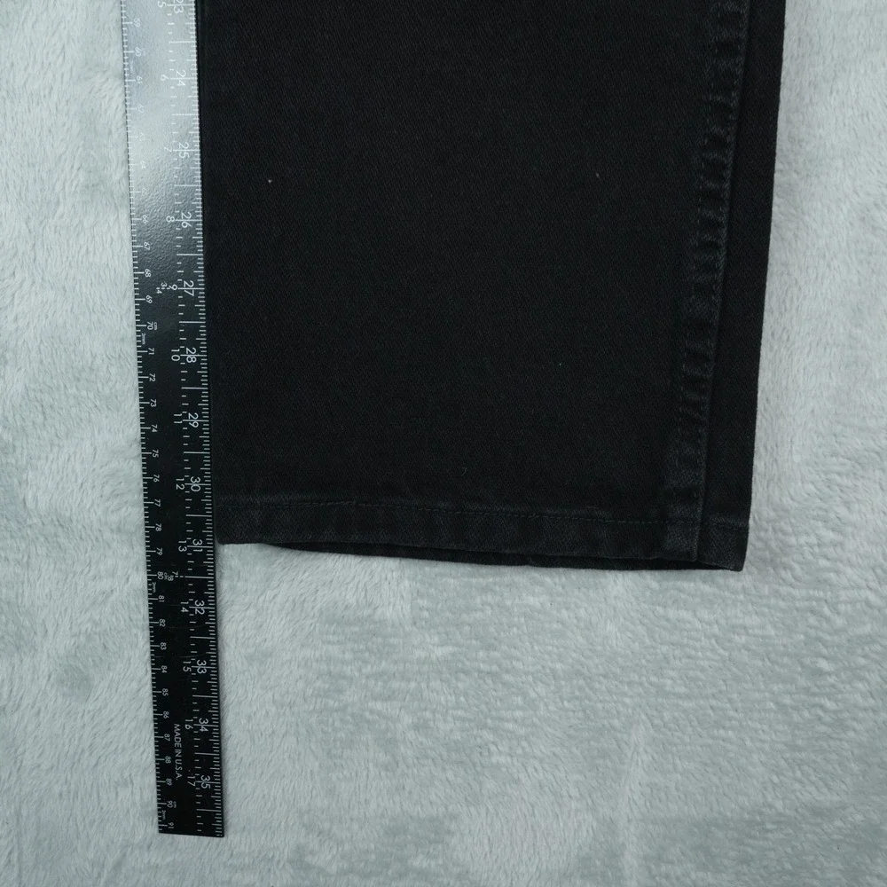 Wrangler Slim Fit Jeans Mens 29x30 Black‎ Silver Edition Western Cowboy Rodeo